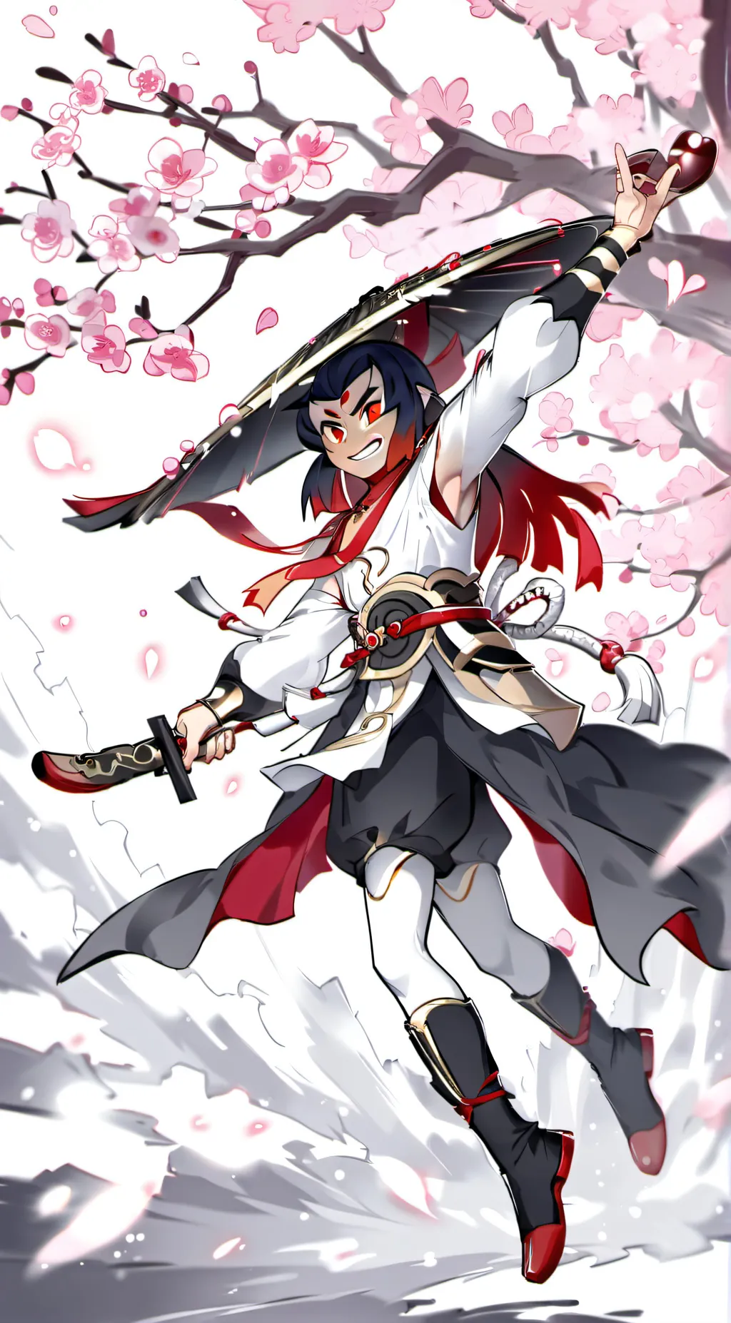 ai character: Macague  background