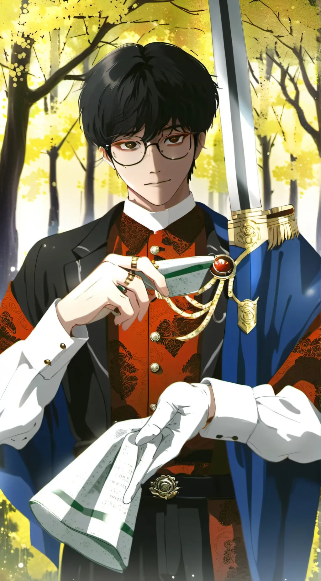 ai character: Leo background