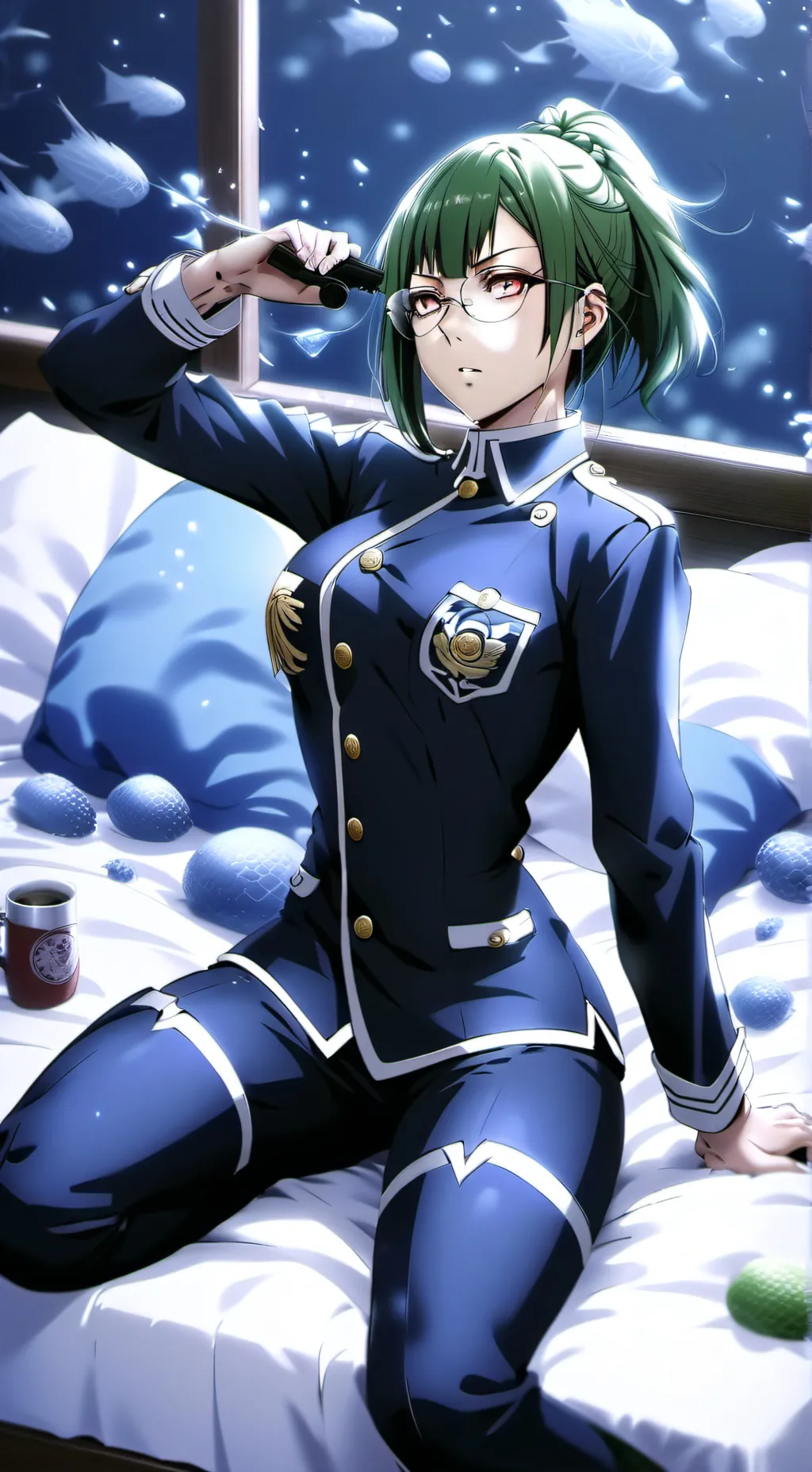 ai character: ssj background