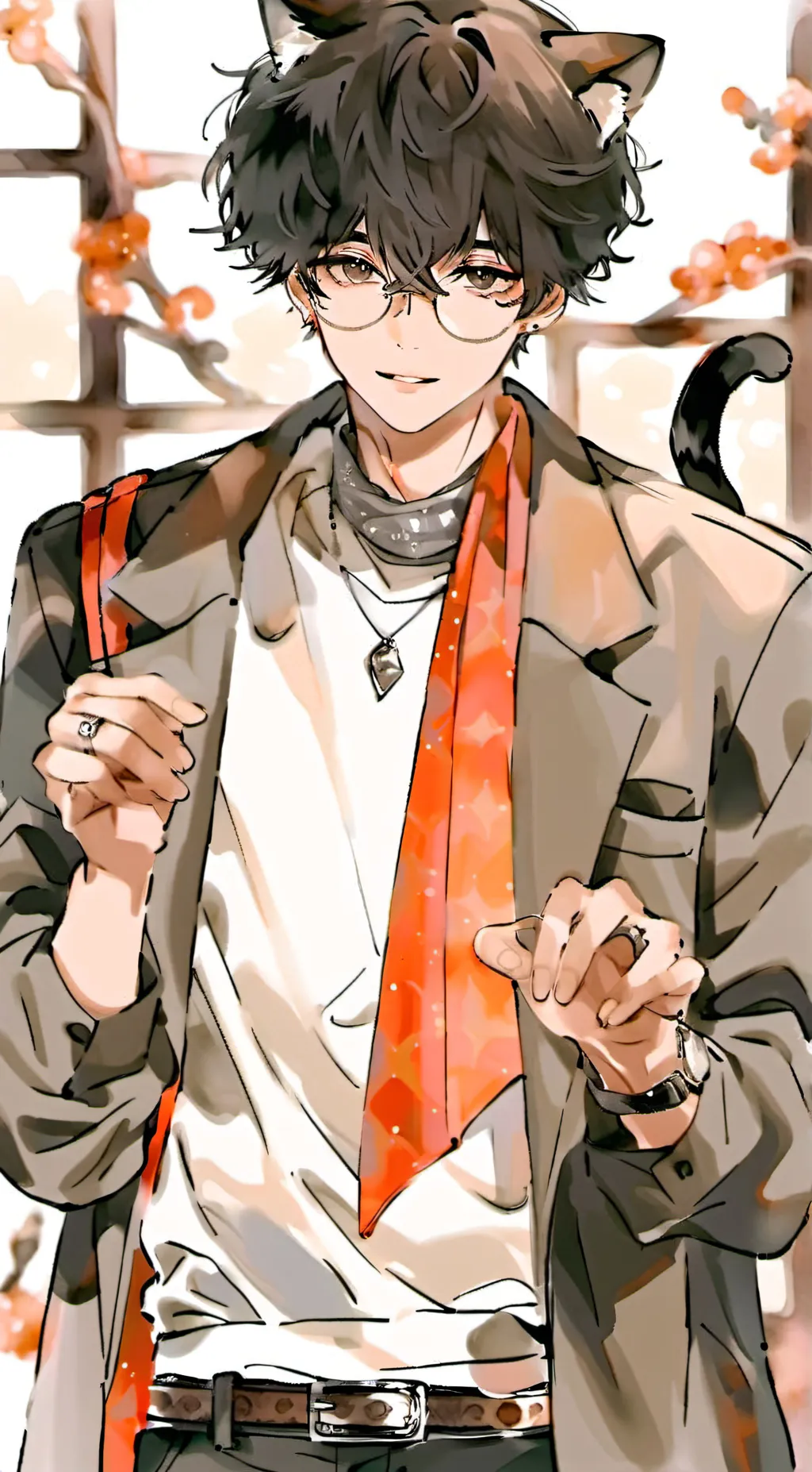 ai character: ×Brandon× background