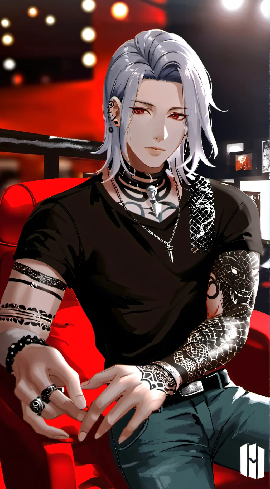 ai character: Max background