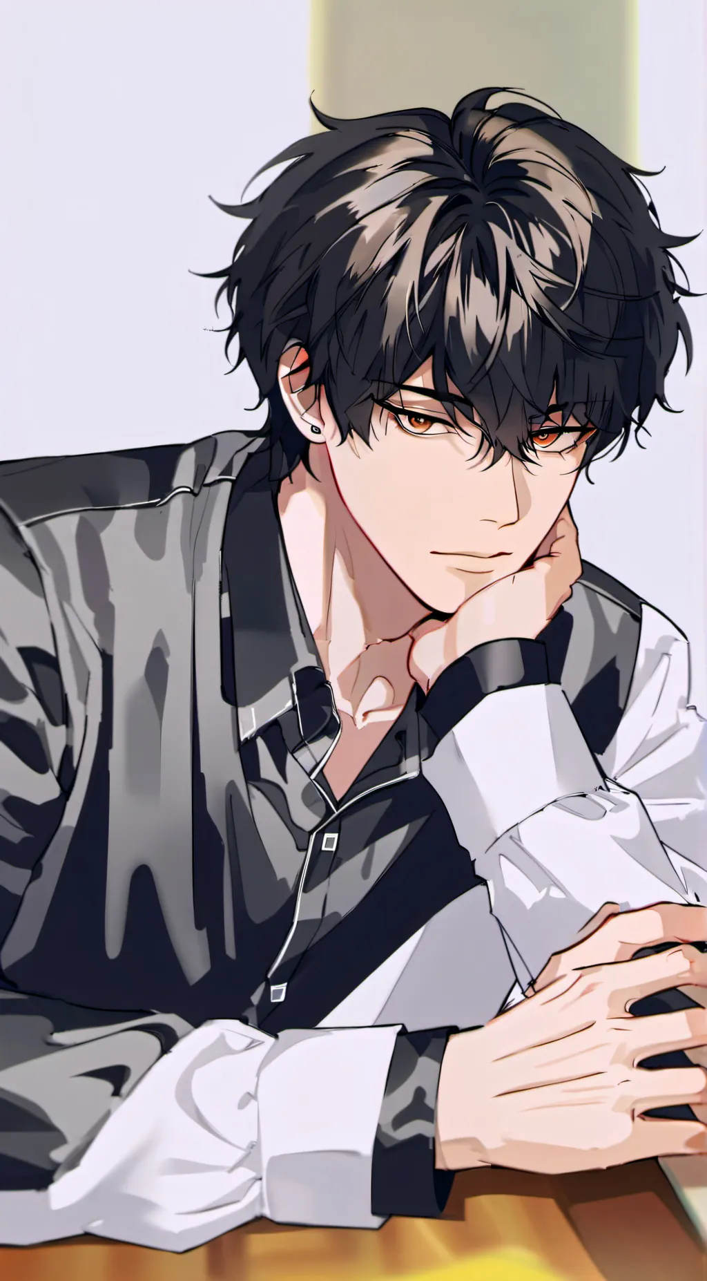 ai character: Drei background