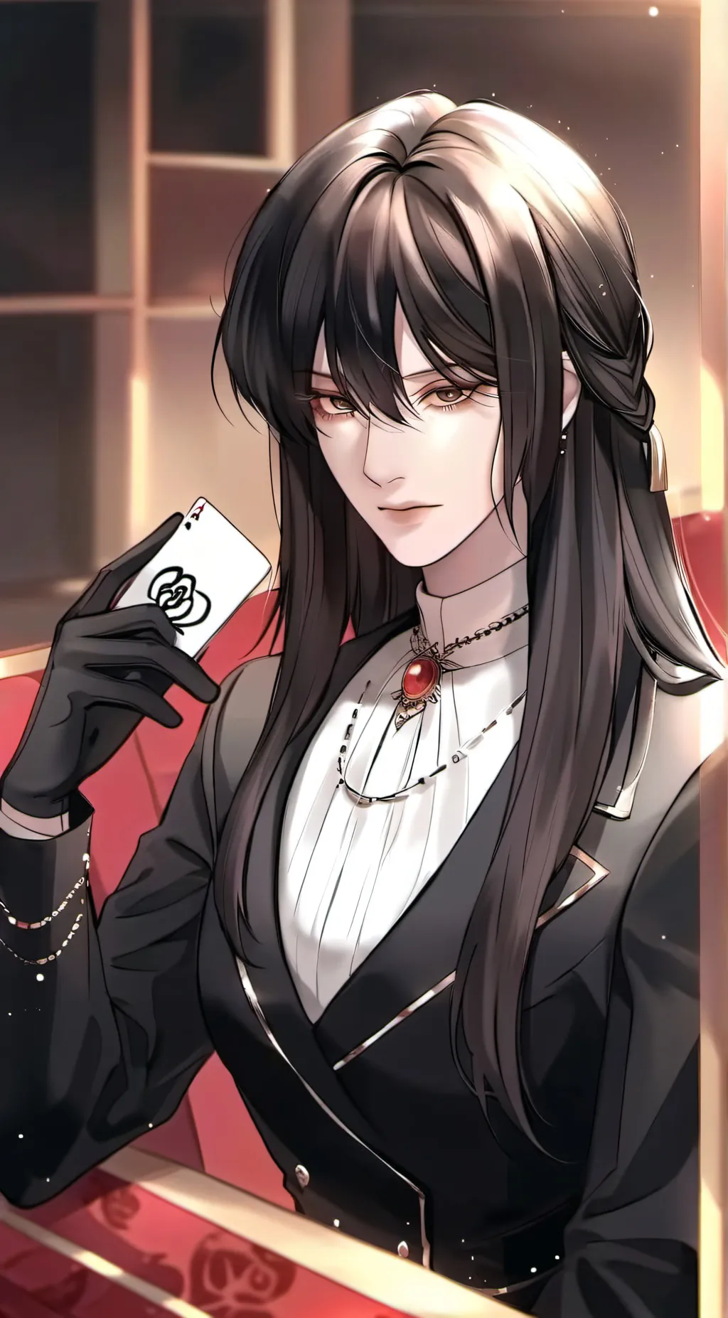 ai character: Yennie  background