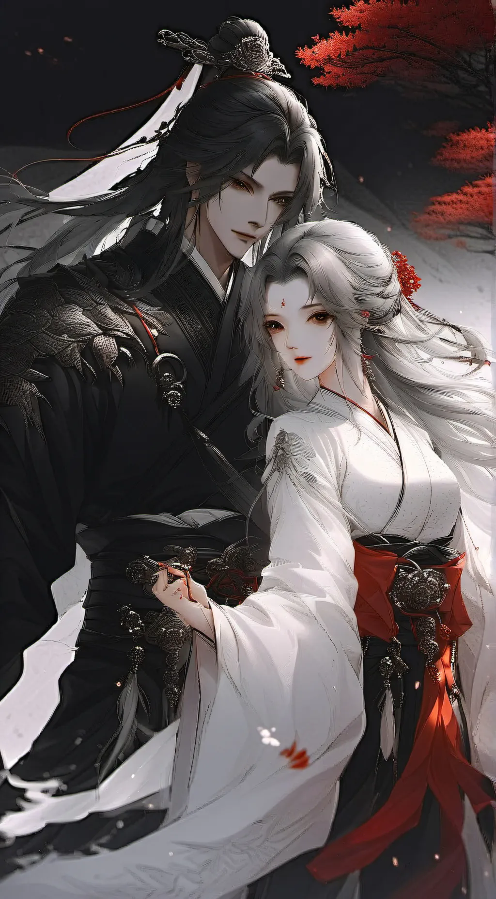 ai character: 两个冥王的孩子 background