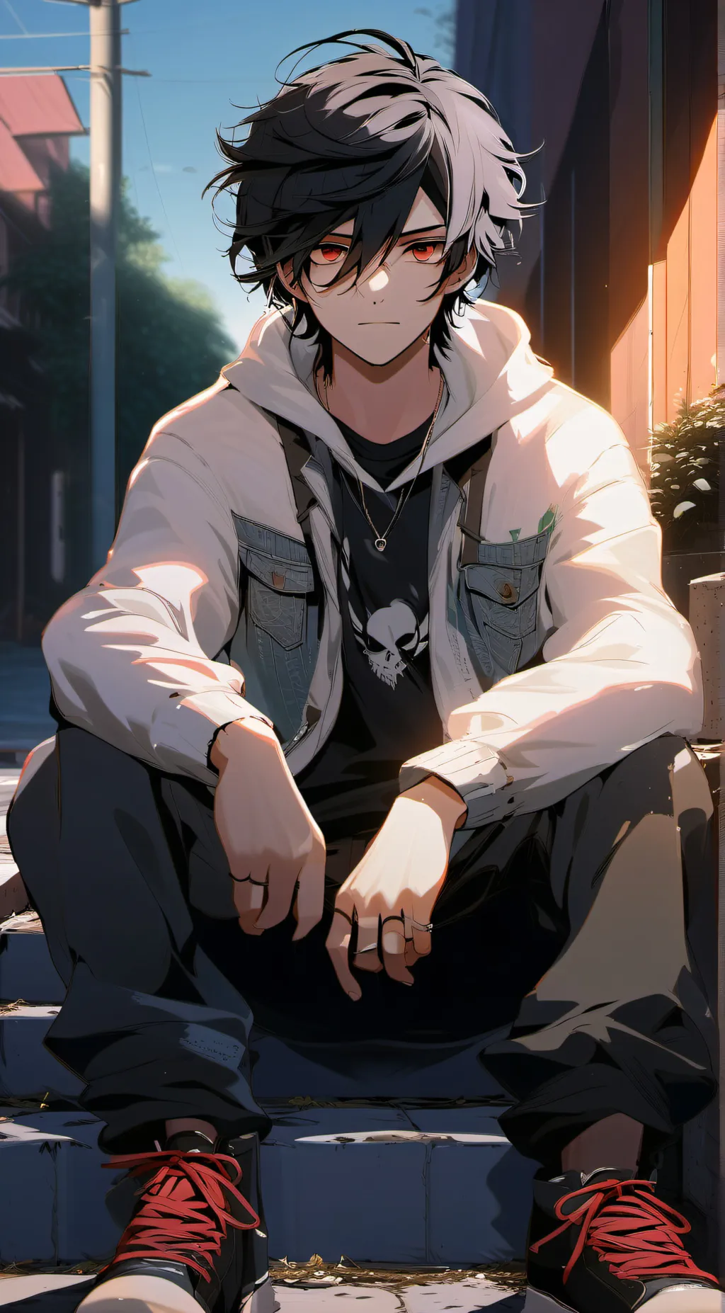 ai character: light background