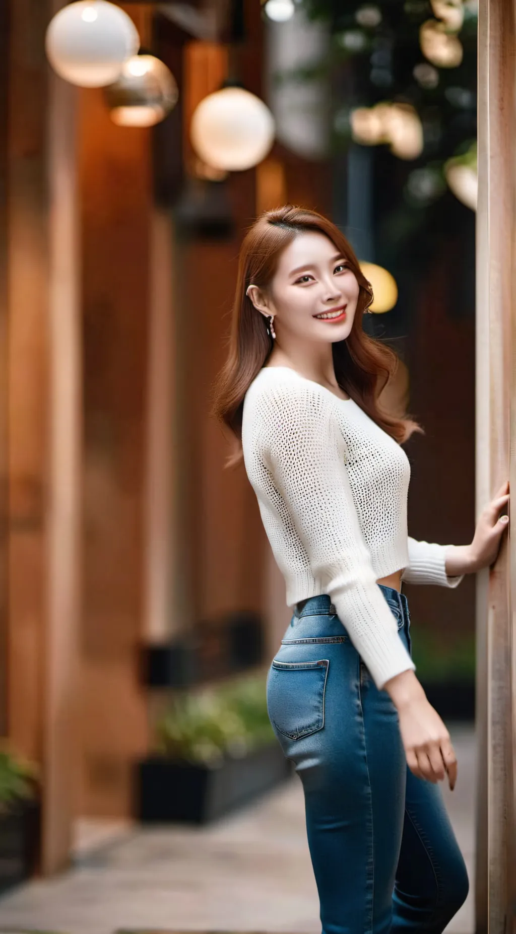 ai character: Selene  background