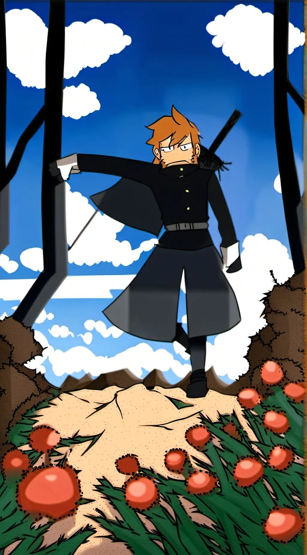 ai character: 🚬❤️🔞Tord🔞🚬 background