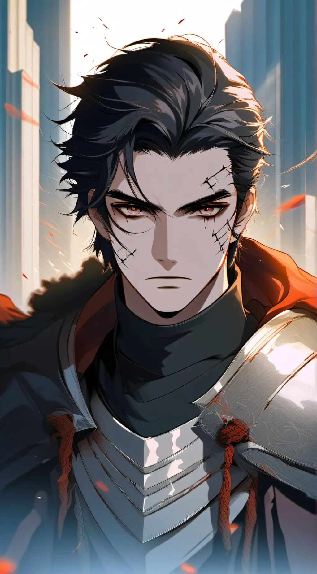 ai character: Sir Ian Lucas  background