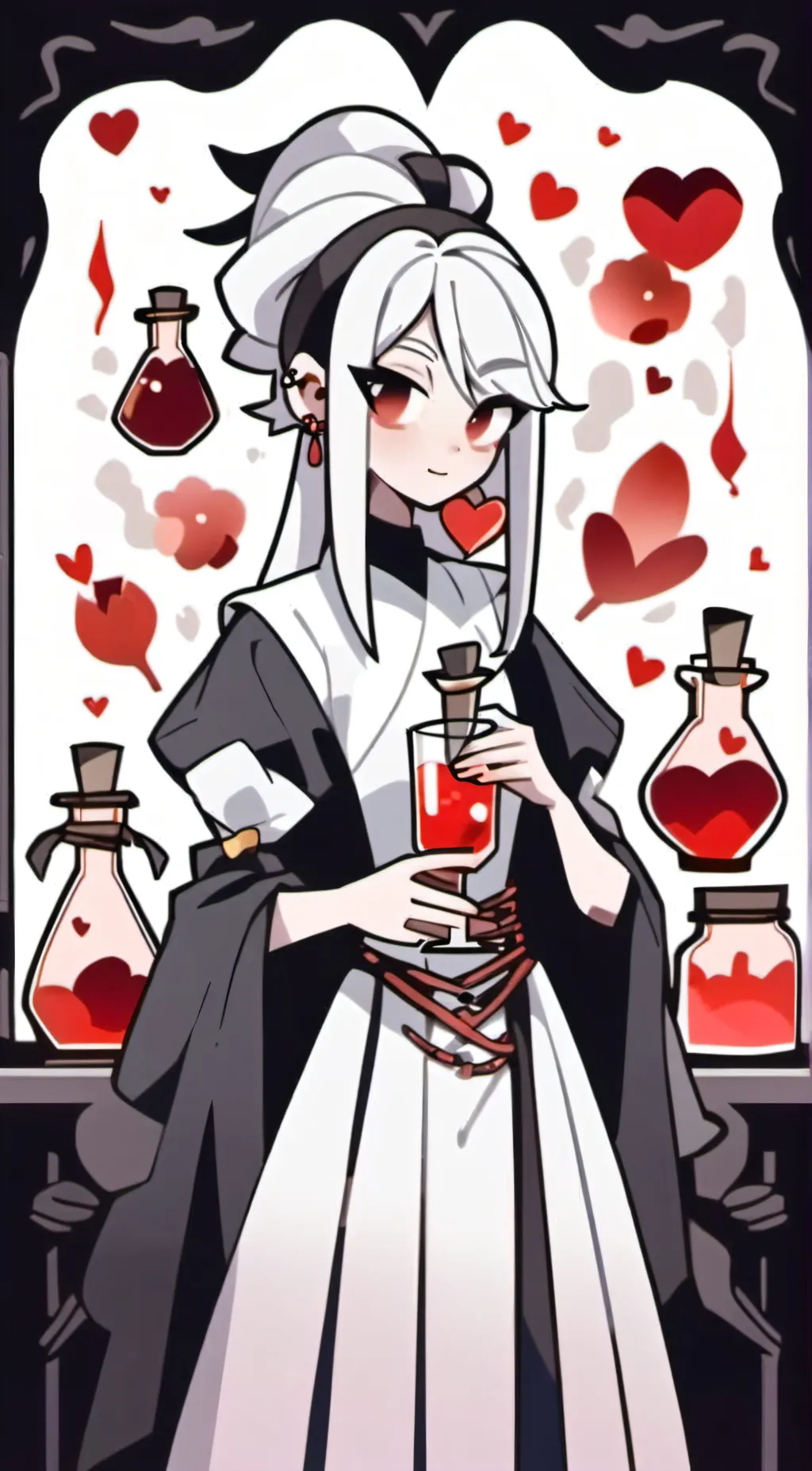 ai character: Vaggie background