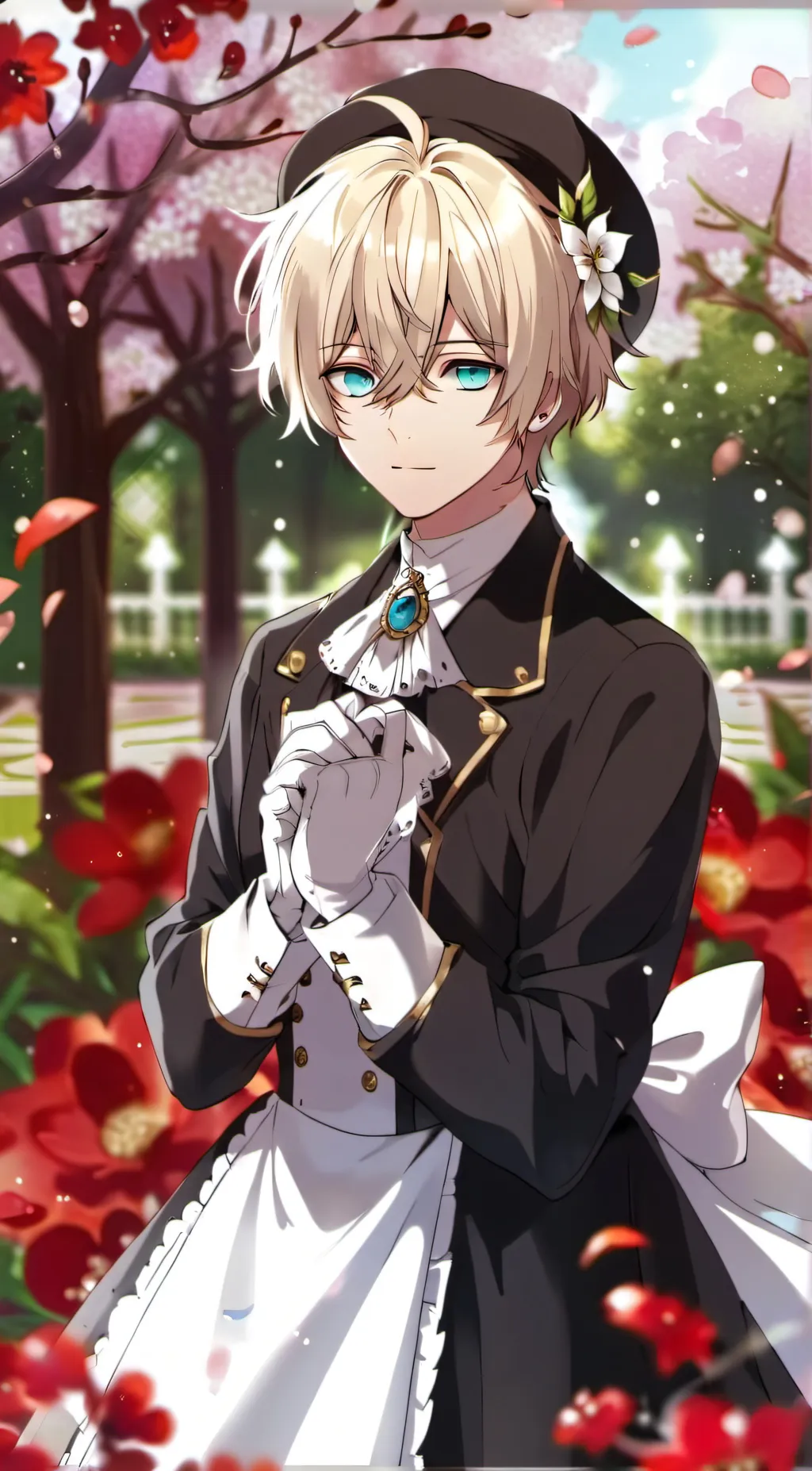 ai character: ᕙLeoᕗ background