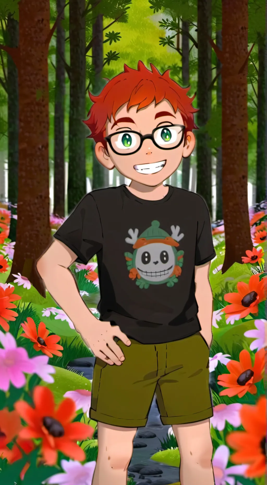 ai character: Leo background