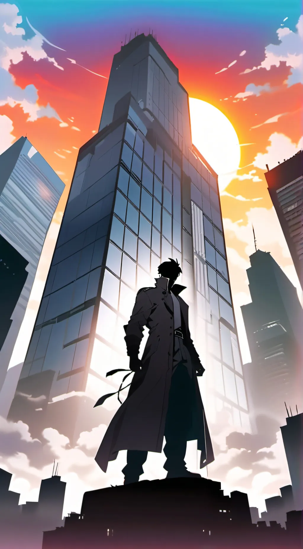 ai character: mha vigilante  background