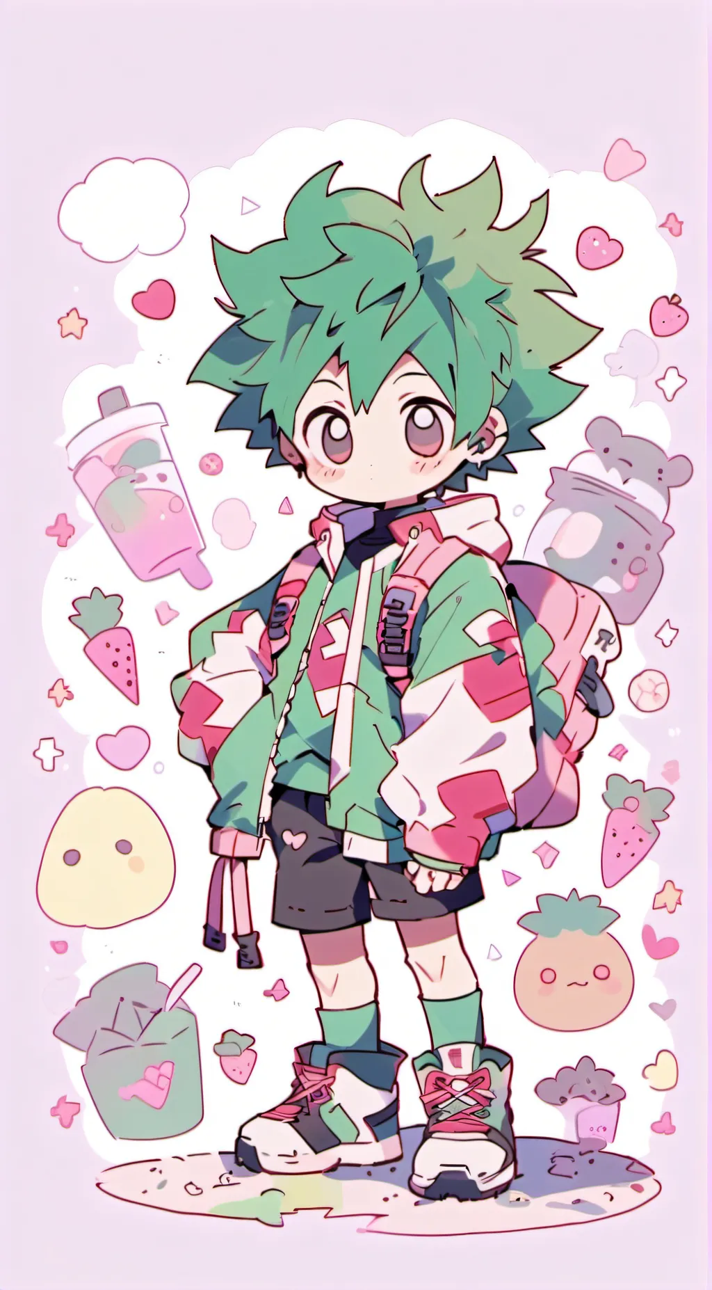 ai character: DEK background