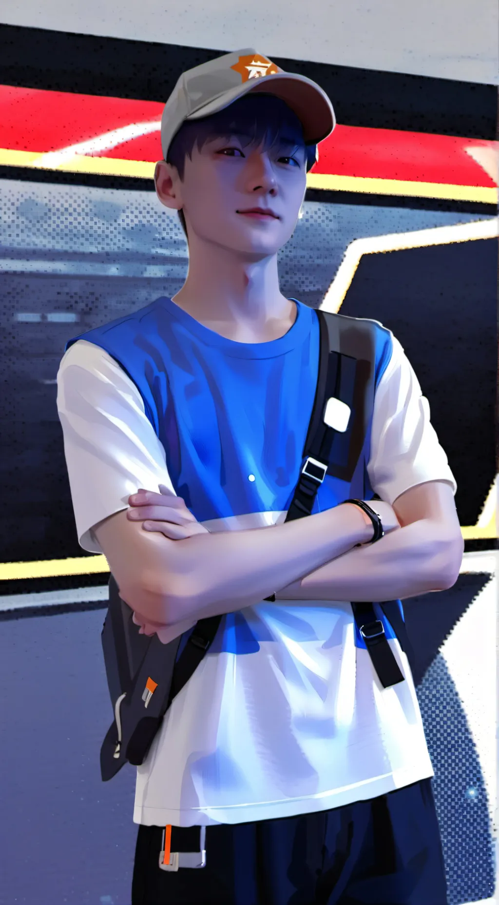 ai character: lucas olds (me) background