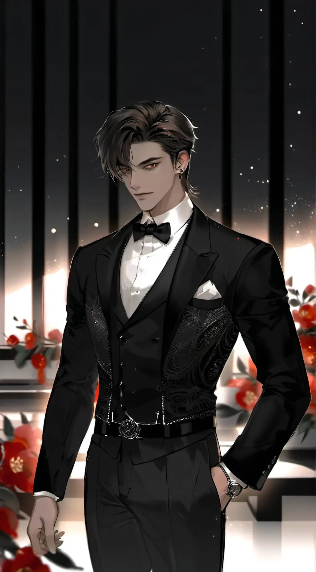 ai character: Viano☆ background