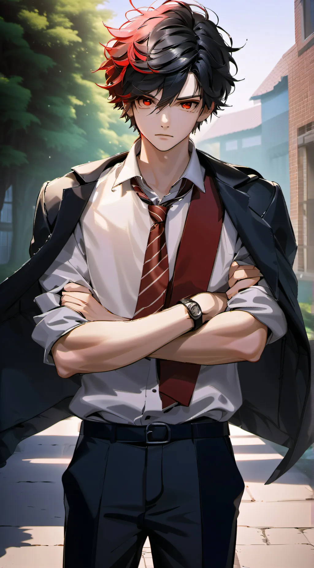 ai character: •┈•┈𝐷𝑎𝑚𝑜𝑛┈•┈• background