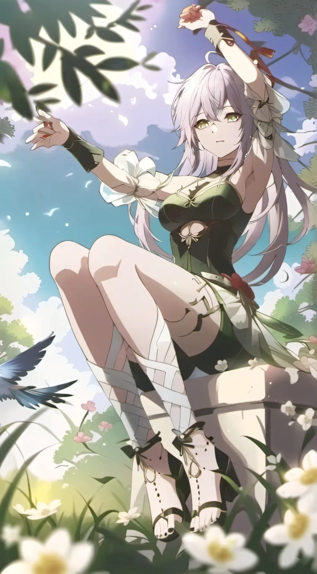 ai character: -♡-Lilly-♡- background