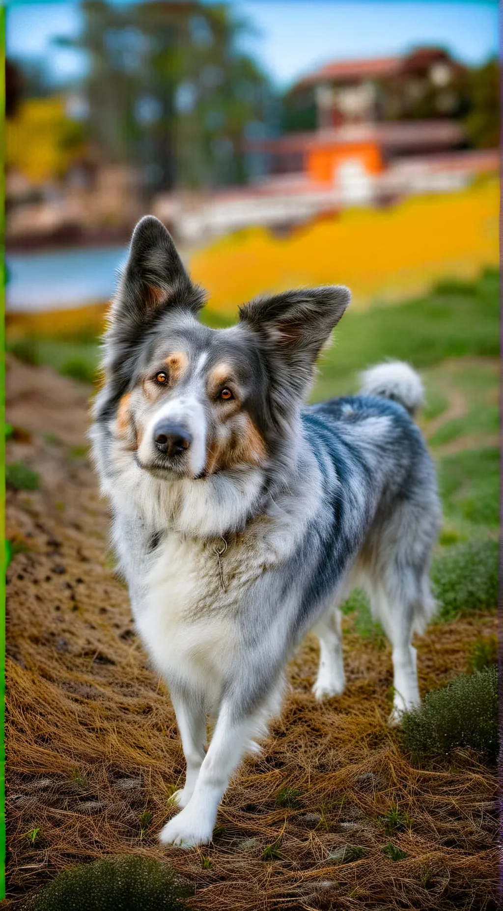 ai character: perro background