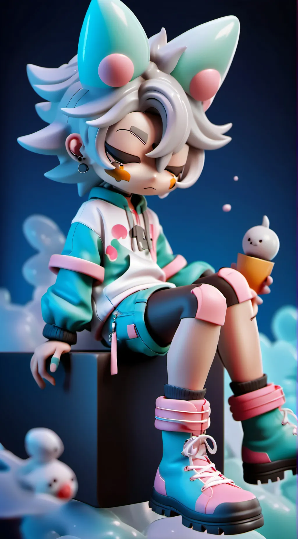 ai character: Iris background