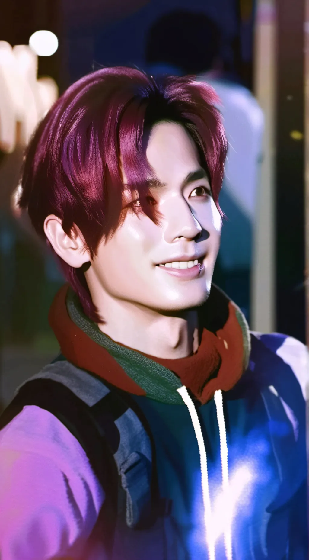 ai character: Heeseung Enhypen background