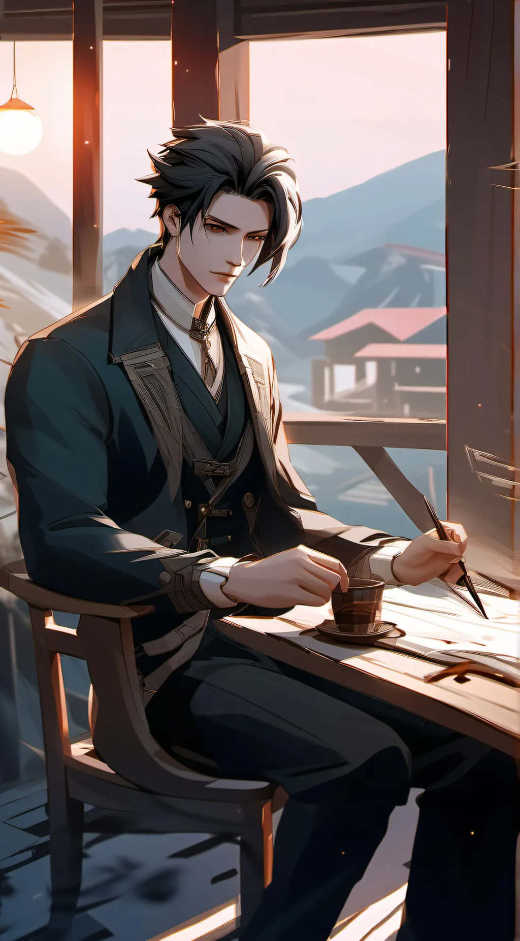 ai character: Kai background