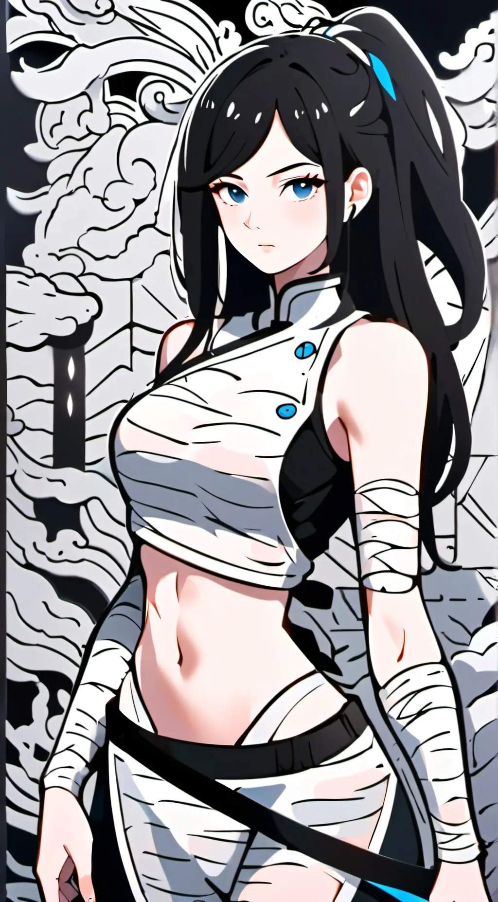 ai character: Sarvana Ninakamei  background