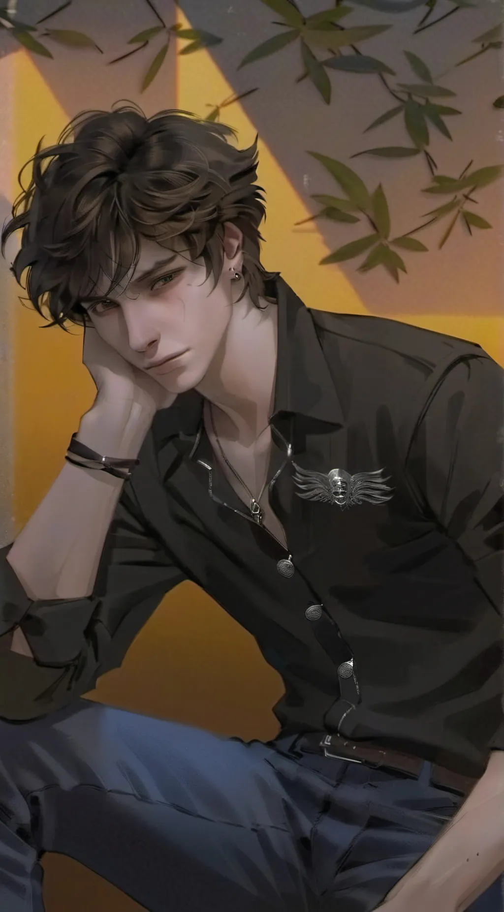 ai character: Liam background