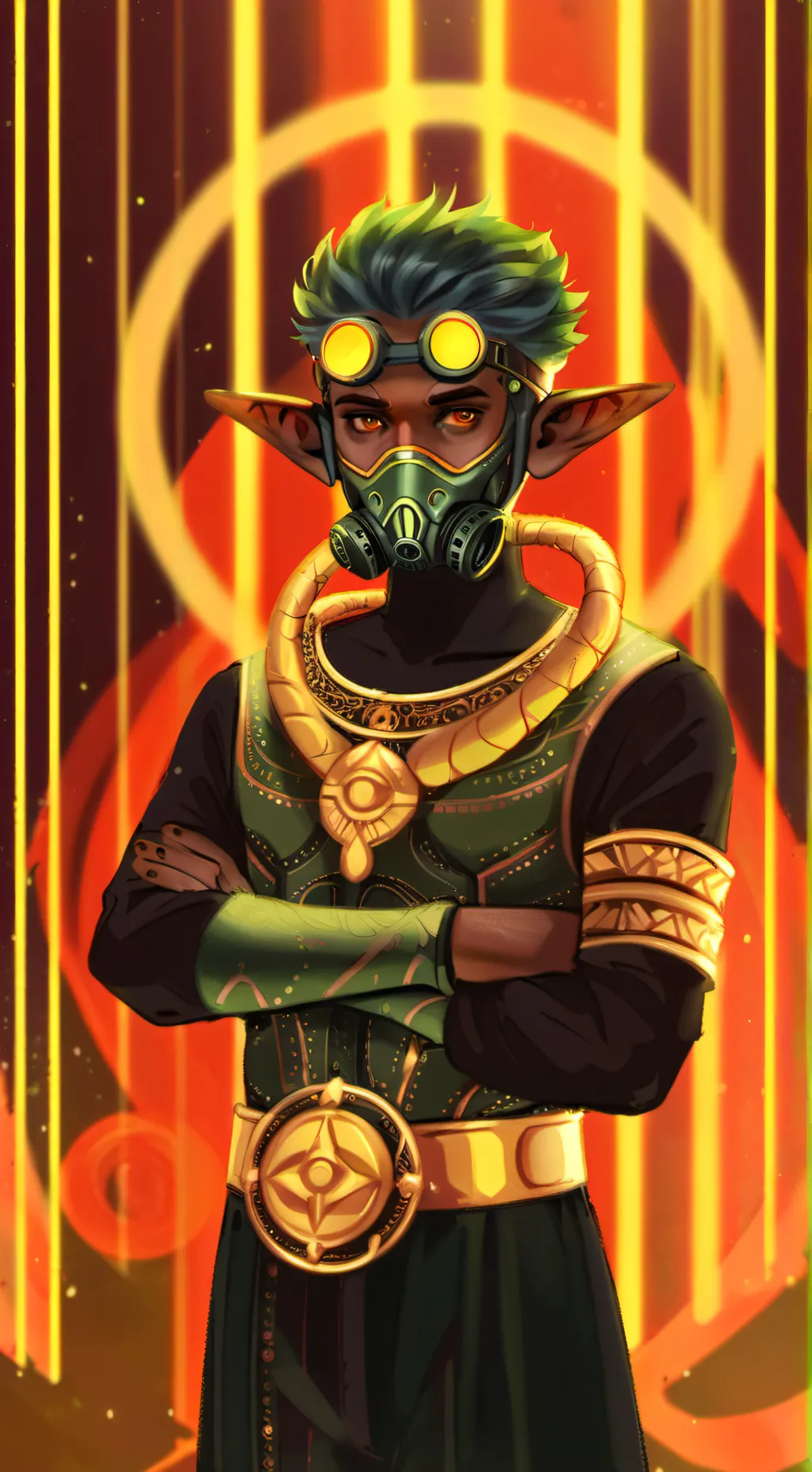 ai character: Awsamdude (Sam) background