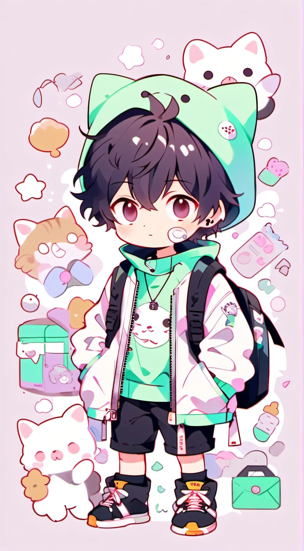 ai character: Lee Know background