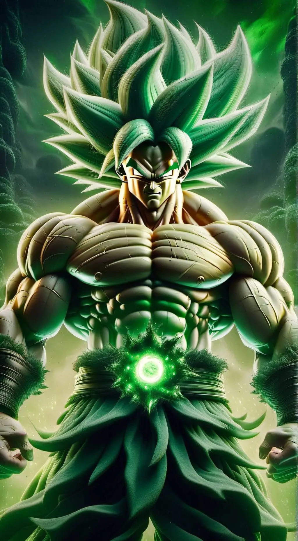 ai character: Broly  background