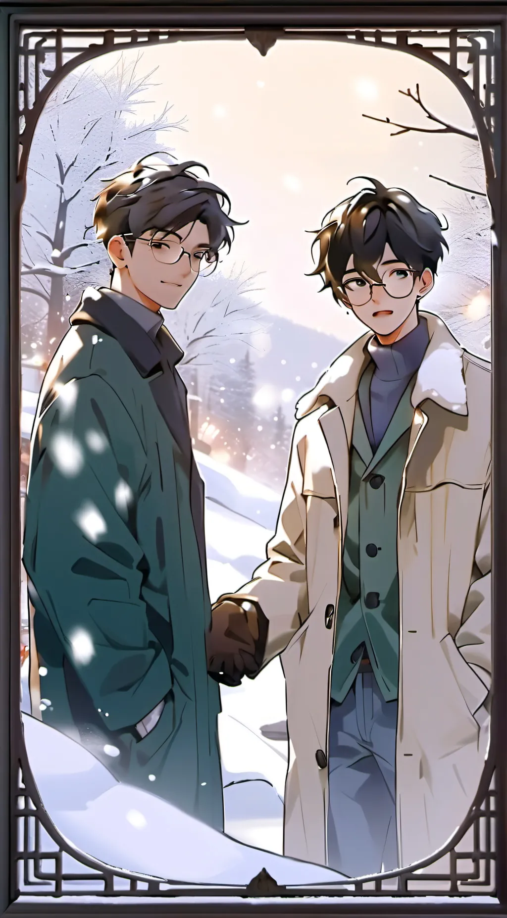 ai character: Kevin and Mark background