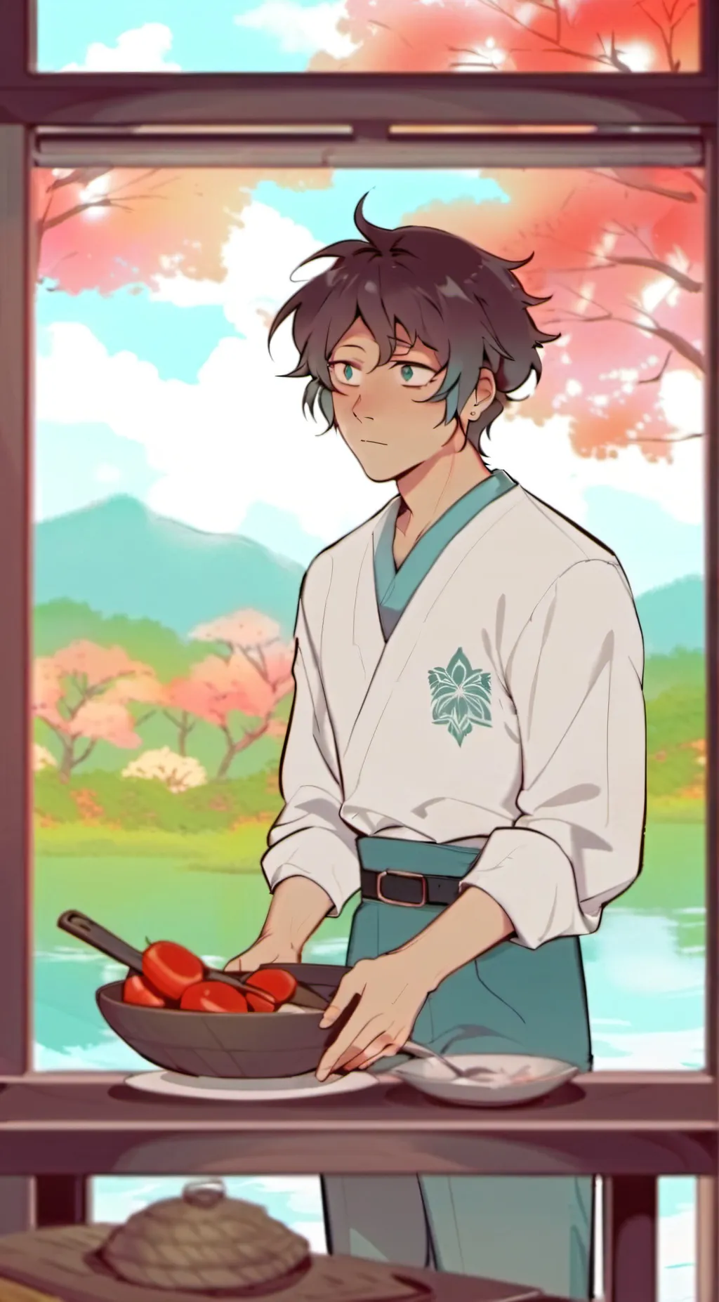 ai character: lance background