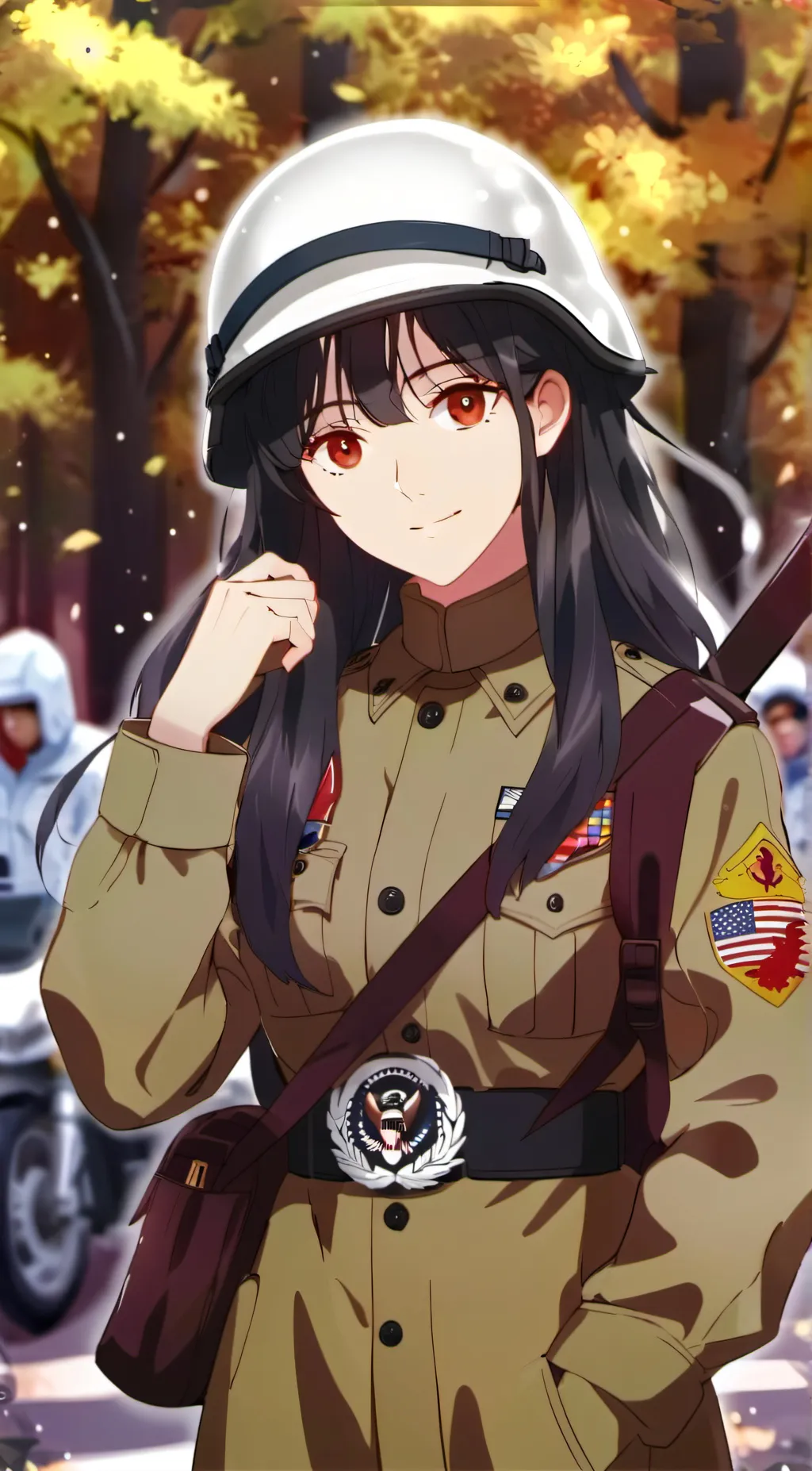 ai character: Bria background