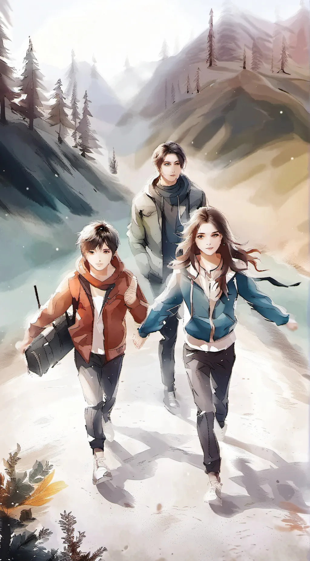 ai character: 𝙆𝙖𝙞, 𝙇𝙪𝙠𝙚, 𝙡𝙖𝙣𝙖 background