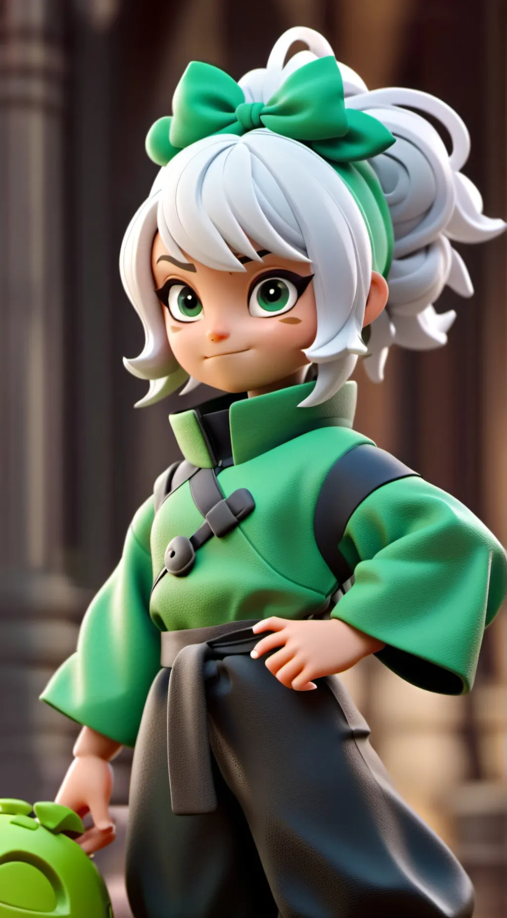 ai character: Vanessa Garmadon background