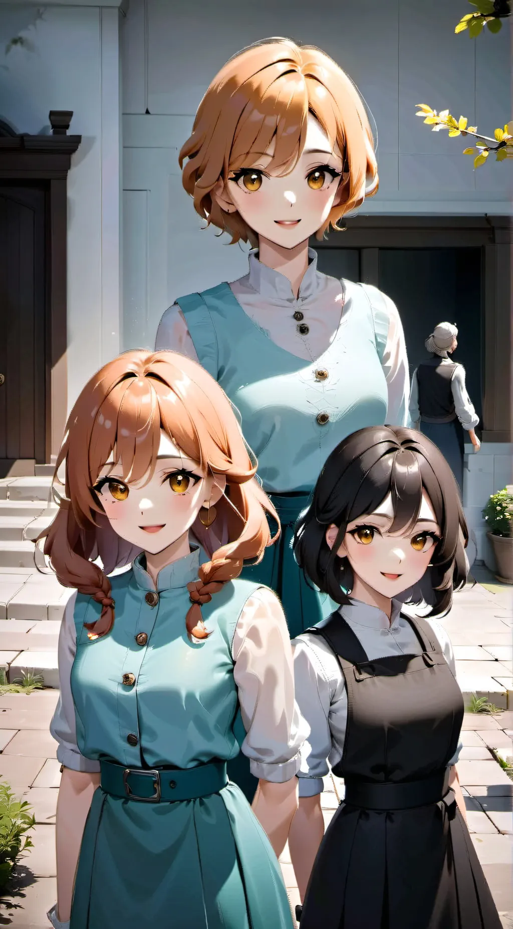 ai character: Mother Rinko Hana  background