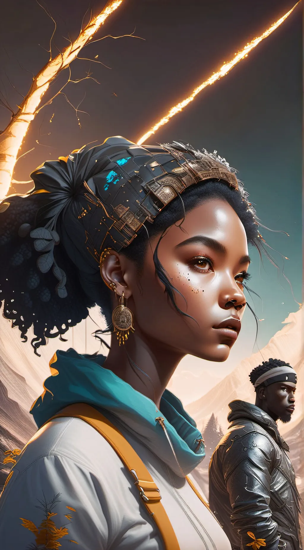 ai character: lilly background