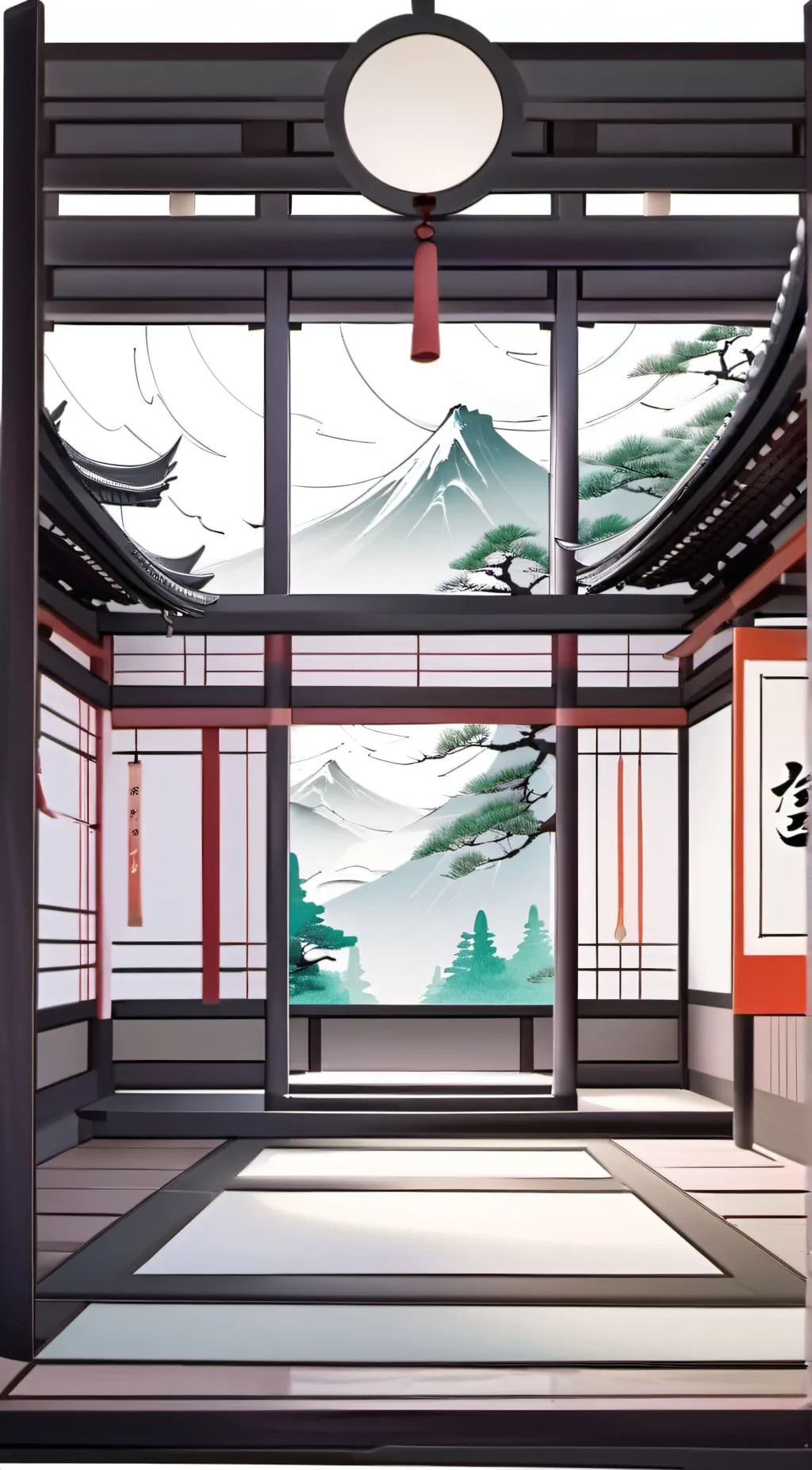 ai character: samurai  background