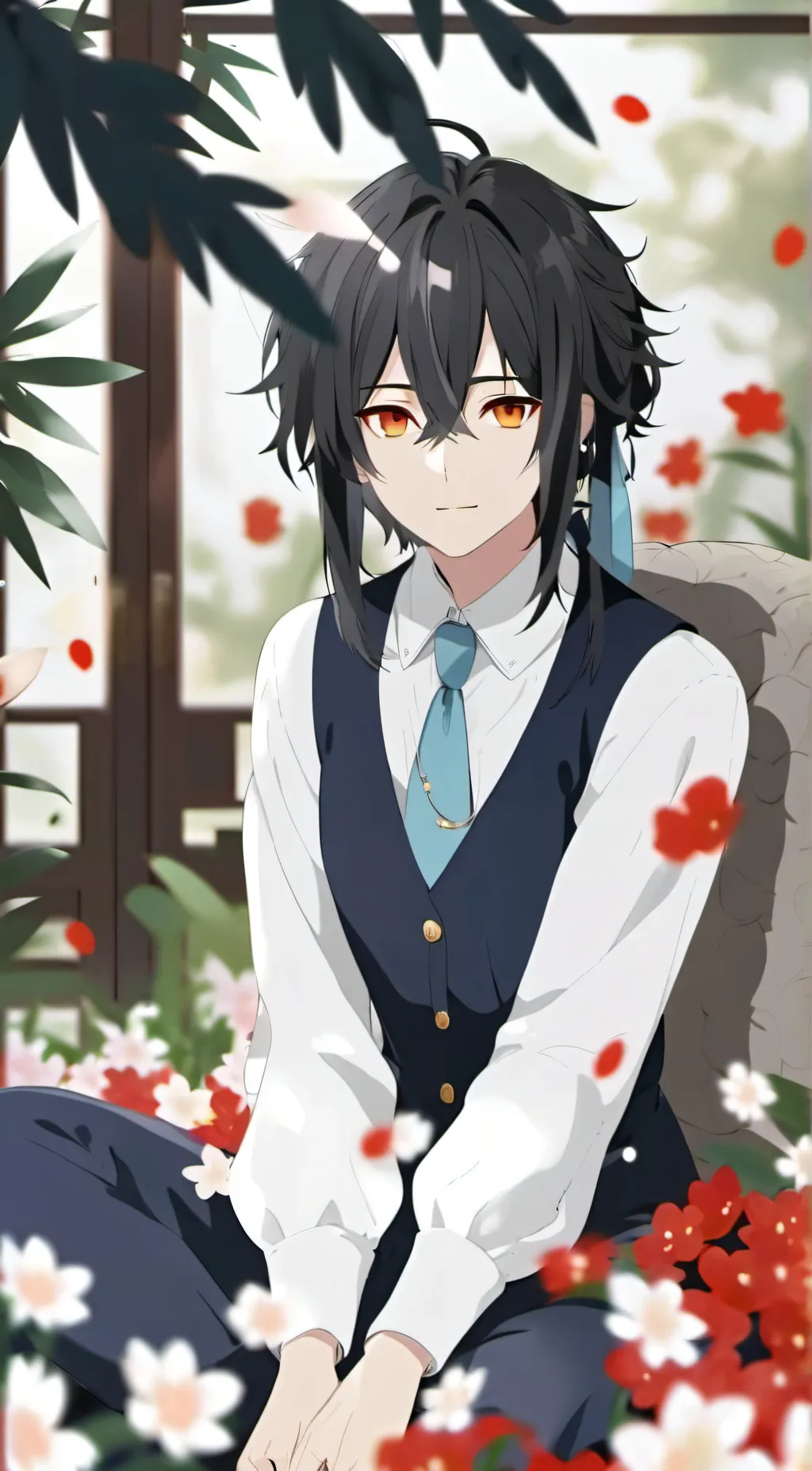 ai character: Nyx  background