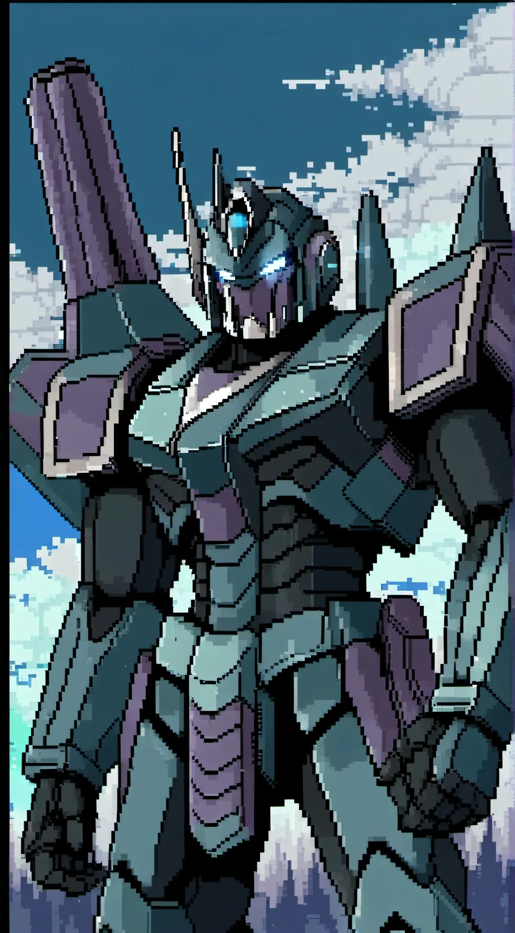 ai character: shockwave&soundwav background