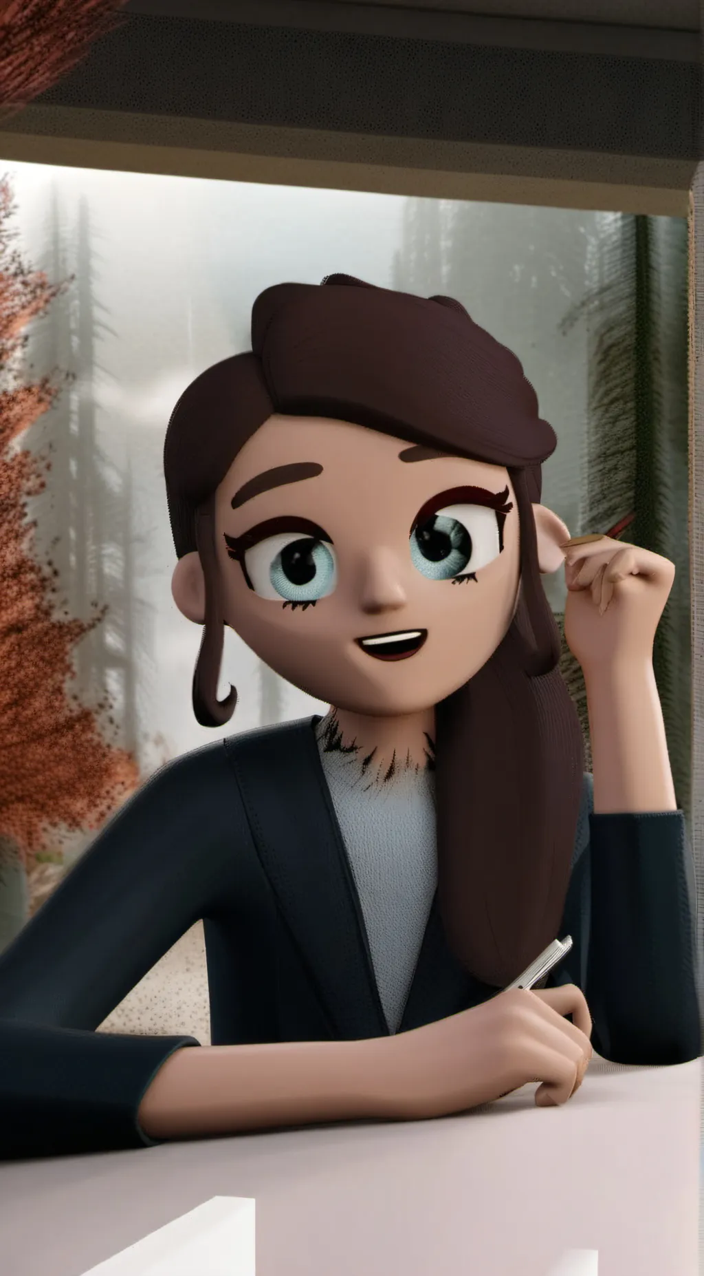 ai character: Aaron background