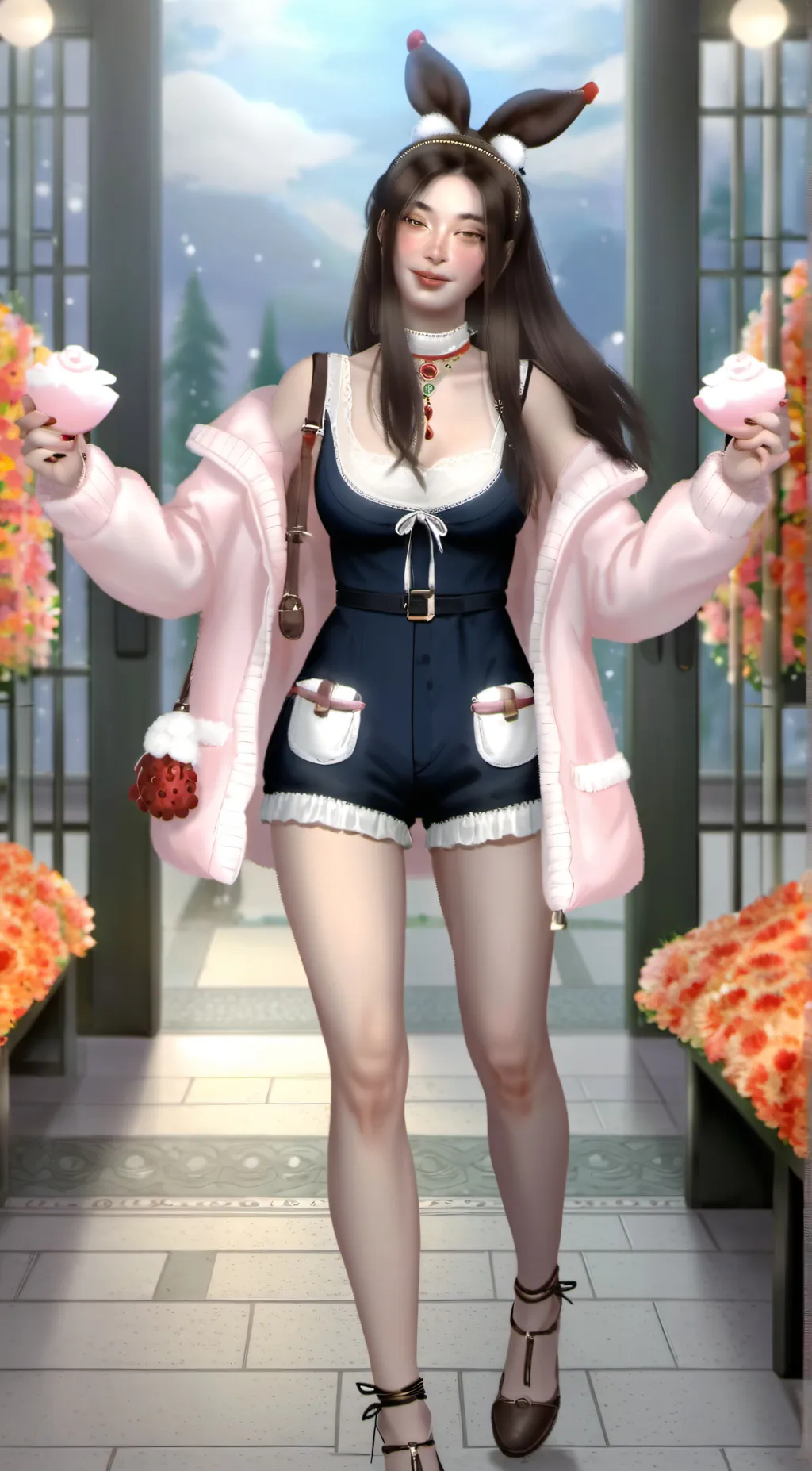 ai character: Mika background