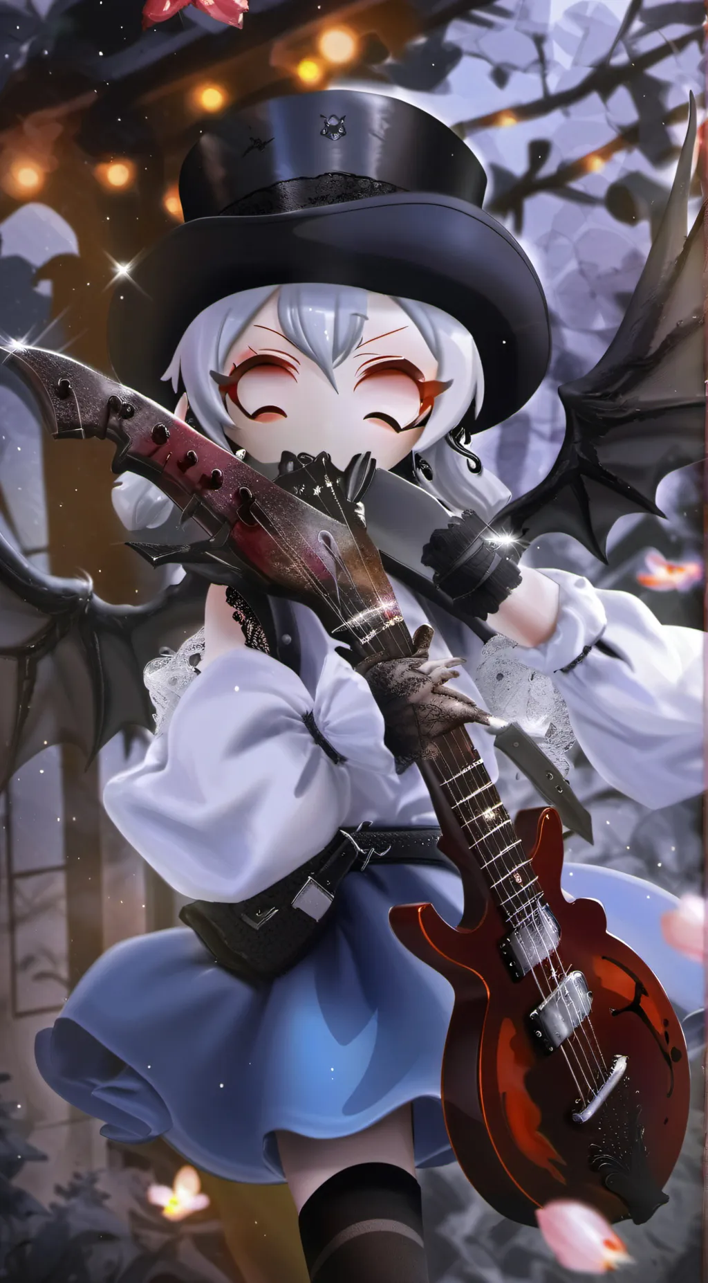 ai character: Pea background