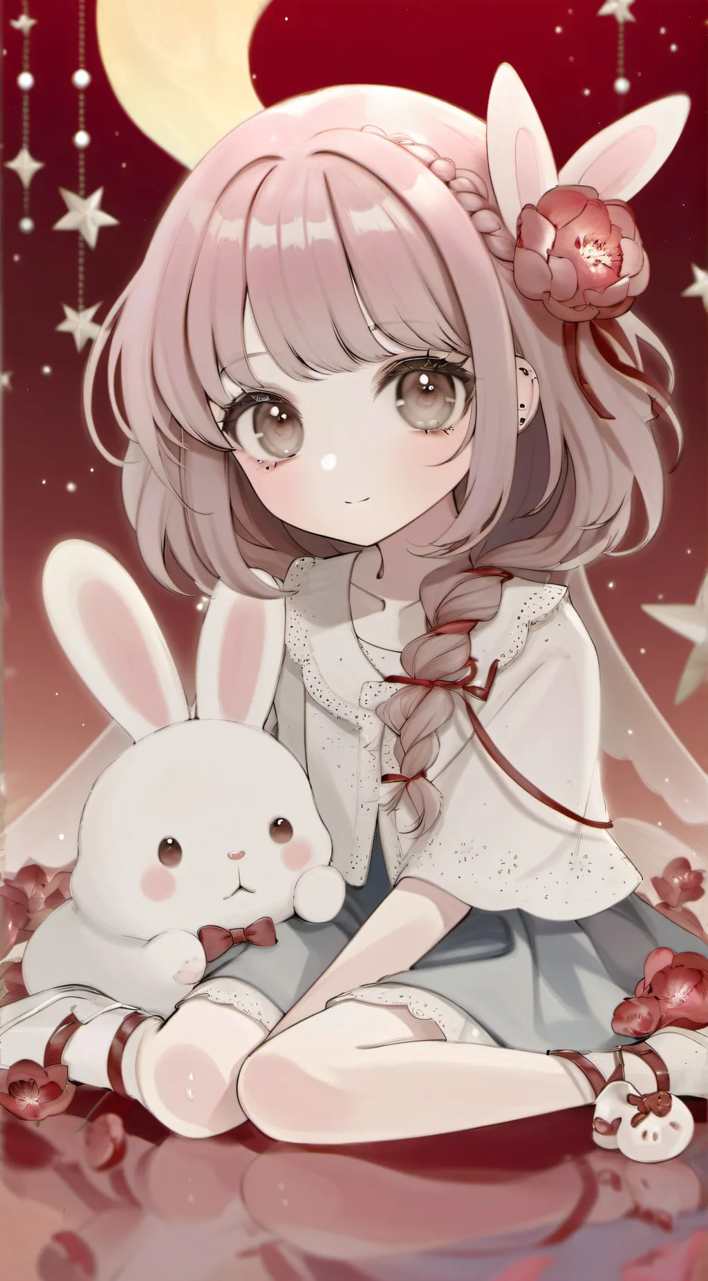 ai character: Velvett background