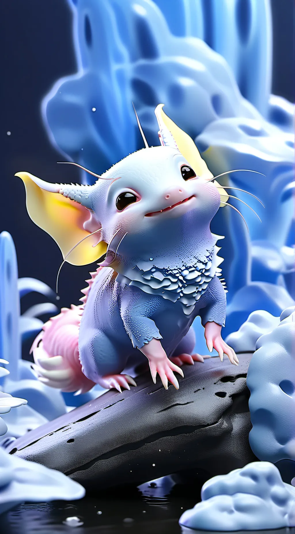 ai character: Frankie background