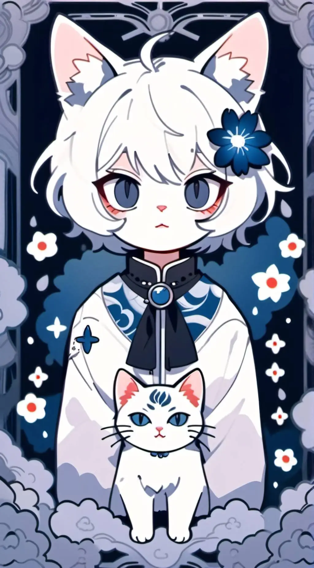 ai character: Catty background