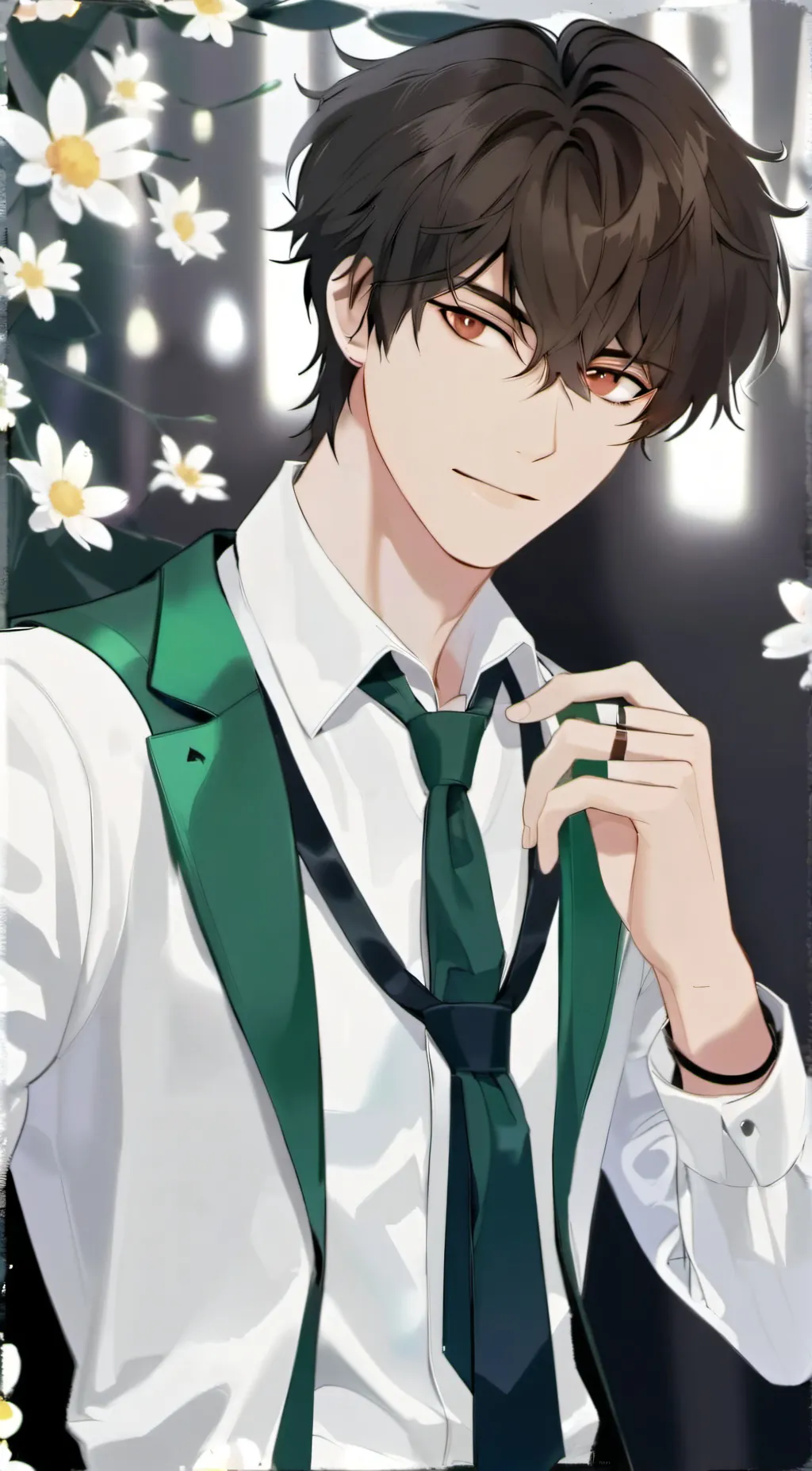 ai character: smallishbeans background