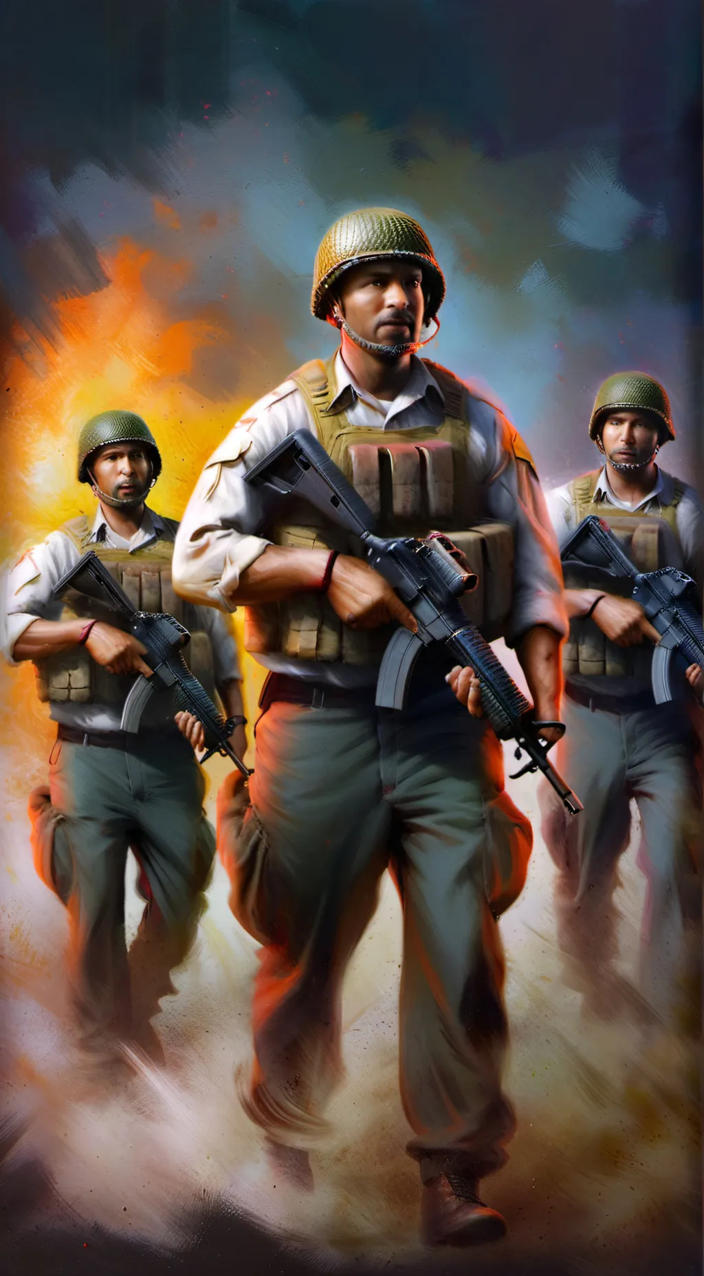 ai character: recon team 3 background