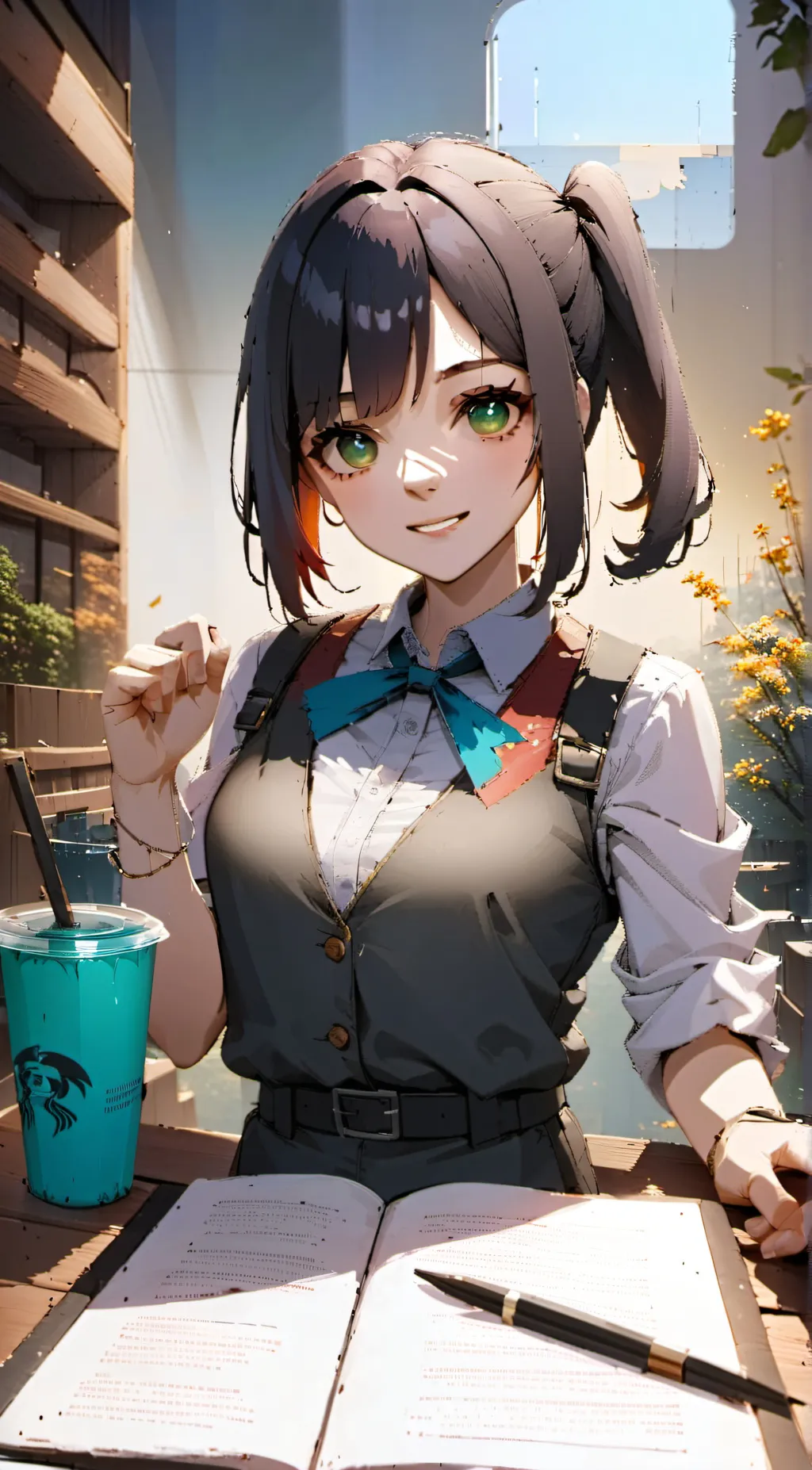 ai character: Bailey  background