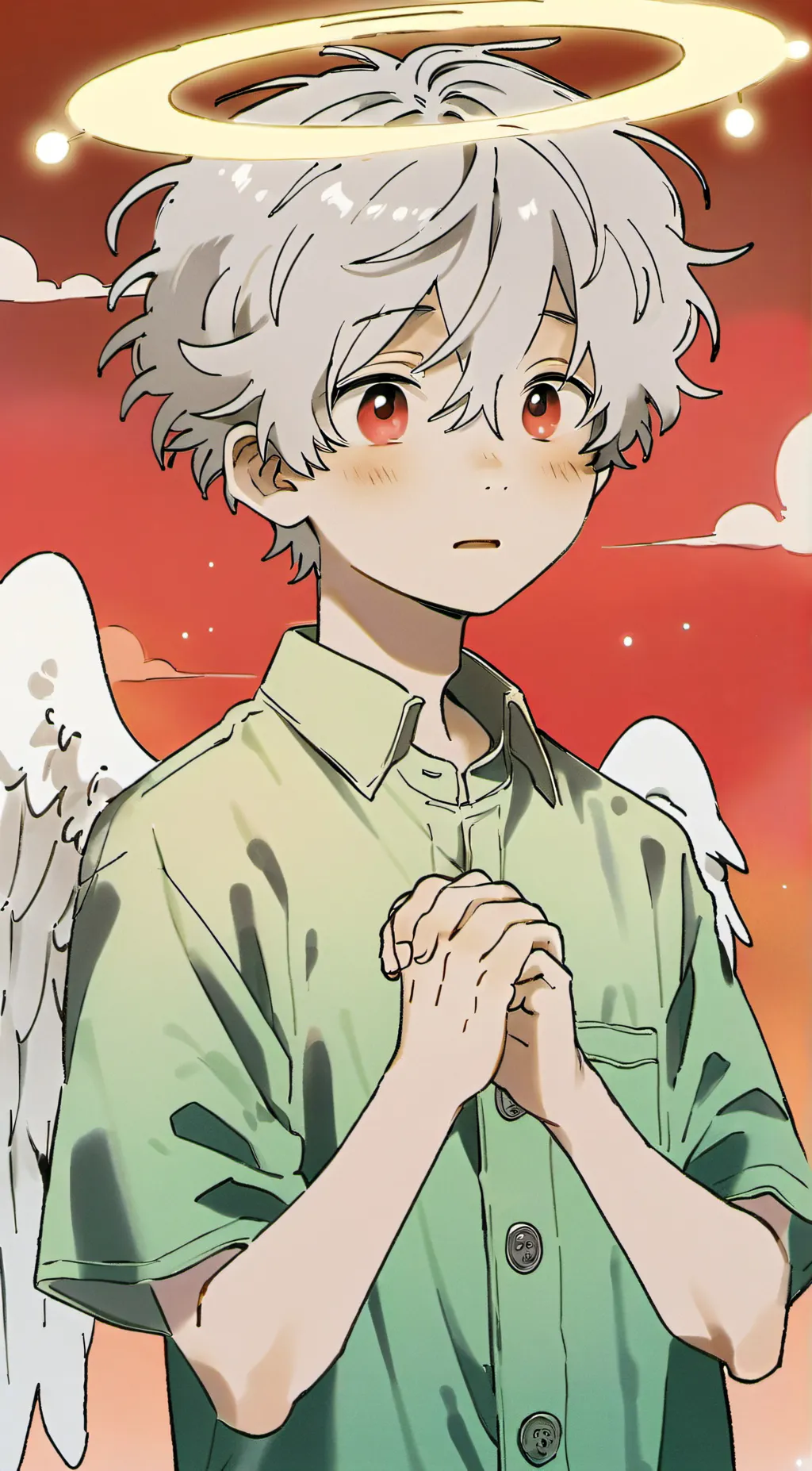 ai character: Angel background